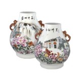 国瓷2011双耳尊（一对）