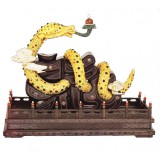 金钻珠宝花丝镶嵌生肖·蛇