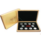 1盎司熊猫金银纪念币银币套装