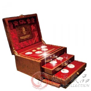 第29届奥林匹克运动会贵金属纪念币大全套