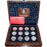 第29届奥林匹克运动会贵金属纪念币银币大全套
