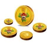 澳洲2012年龙年生肖彩色金币套装(五枚)