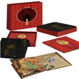 《关公》纯金纯银邮票 10克纯金20克银邮票金砖小型张丝绸四方联