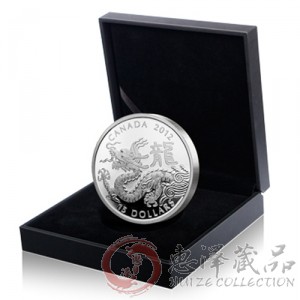 加拿大龙年生肖金银币1盎司圆形银币