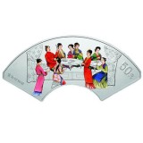 《红楼梦》彩色金银币(第2组)5盎司银币