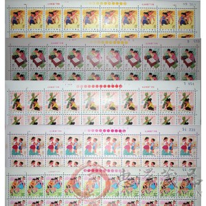 T14新中国儿童整版票