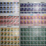 T120中国古代神话整版票