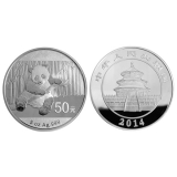 2014版熊猫5盎司圆形精制银币