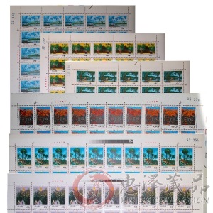 T55 西双版纳风光 大版票