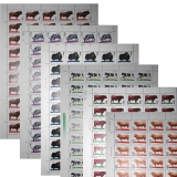 T63 畜牧业—牛 大版票