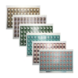 T66 食用菌蘑菇整版票