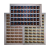 J55鉴真大师像回国巡展大版票