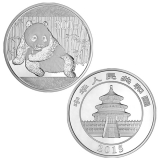 2015版熊猫1公斤银币