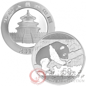 2016年150克熊猫银币