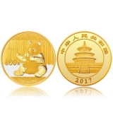 2017年50克熊猫金币