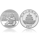 2017年1公斤熊猫银币