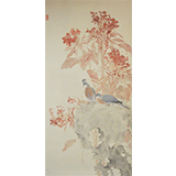 宋宏家《花鸟画》136x68cm