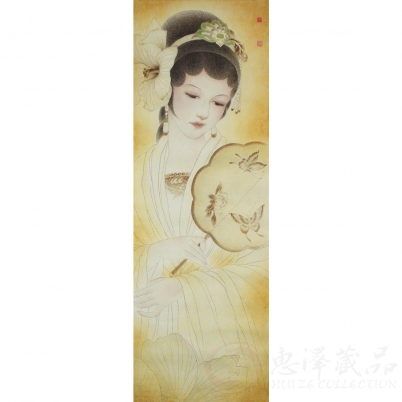 付洛红《人物画》