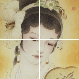 付洛红《人物画》