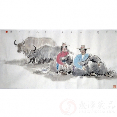 李振《高原阳光》2平尺