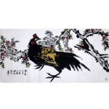 潘锡林《阳春三月》138×68cm