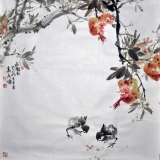 高广峰《秋趣图》 四尺斗方