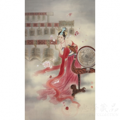赵永夫《缓歌漫舞》84x143cm