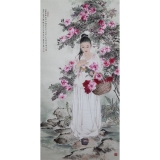 赵永夫《薄雾萦花》六尺整张