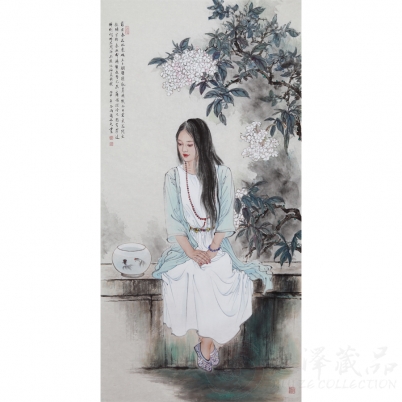 赵永夫《禅心若水》六尺整张