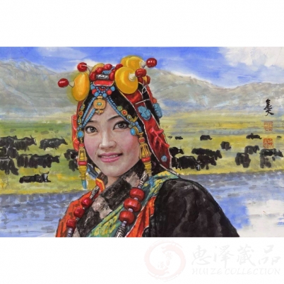 赵金文《牧草青青》45×69cm