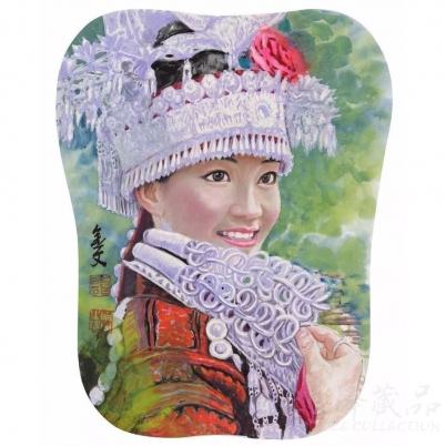 赵金文《清水江畔》45×69cm