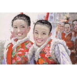 赵金文《元宵节 》45×69cm