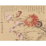 贾广健《粉淡香清 》  32×41cm