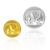 2016版熊猫金银纪念币套装
