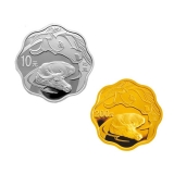 2009 中国己丑（牛）年金银纪念币 梅花金银套装