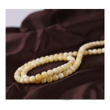 精品 俄白花蜜蜡手串男女款