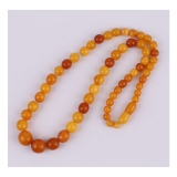 真•老蜜蜡塔链