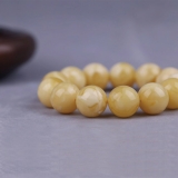 俄料白花蜡手串