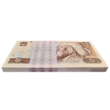 第四套人民币80年5元整刀(百连张)