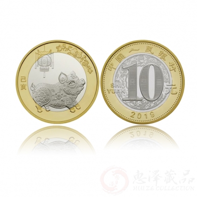 2019生肖猪年纪念币
