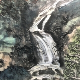 程振国《清音图》四尺斗方