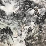 张延东《溪谷小品》小尺寸