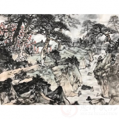 张延东《溪谷小品》小尺寸