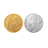 2019年吉祥文化金银纪念币大全套