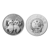 中俄建交70周年银币