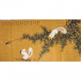 薛大庸《松鼠15》100*50cm
