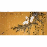 薛大庸《松鼠18》100*50cm