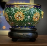 故宫文创 米振雄《太和双尊·景泰蓝聚宝盆》