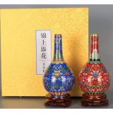 故宫《锦上添花》铜胎掐丝珐琅瓶