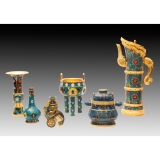 张同禄故宫历代景泰蓝传世六珍